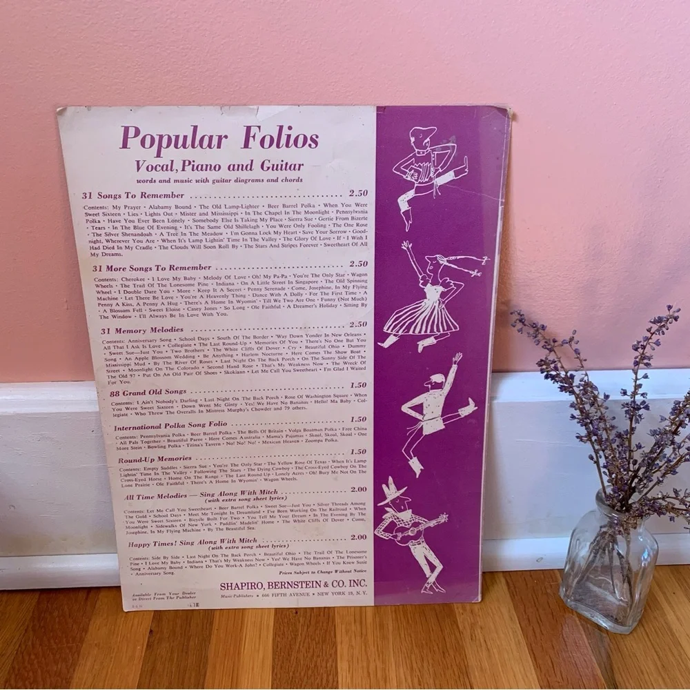 Vintage Sheet Music Score Melody of Love Vocal Edition